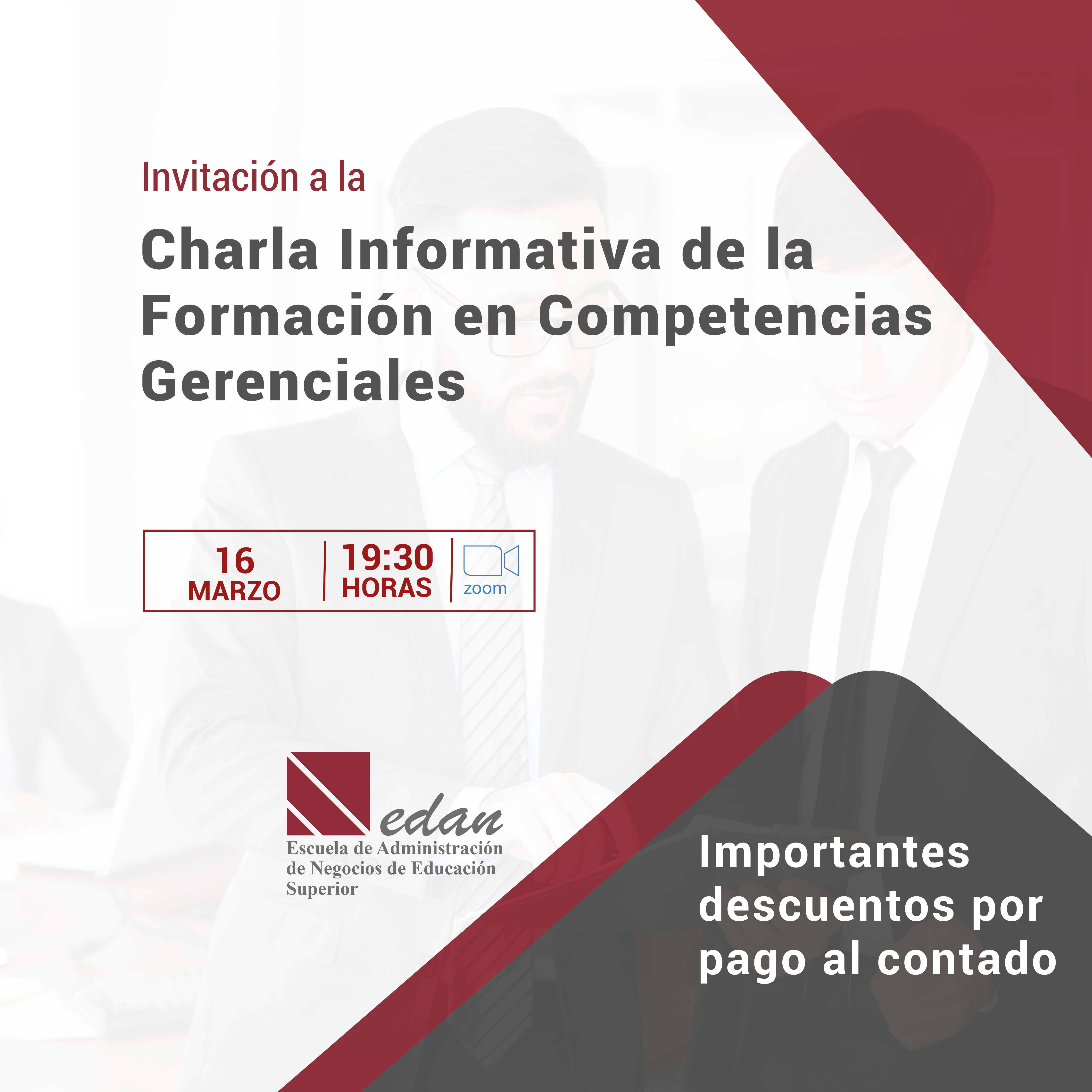 Charla Informativa de la Formación en Competencias Gerenciales