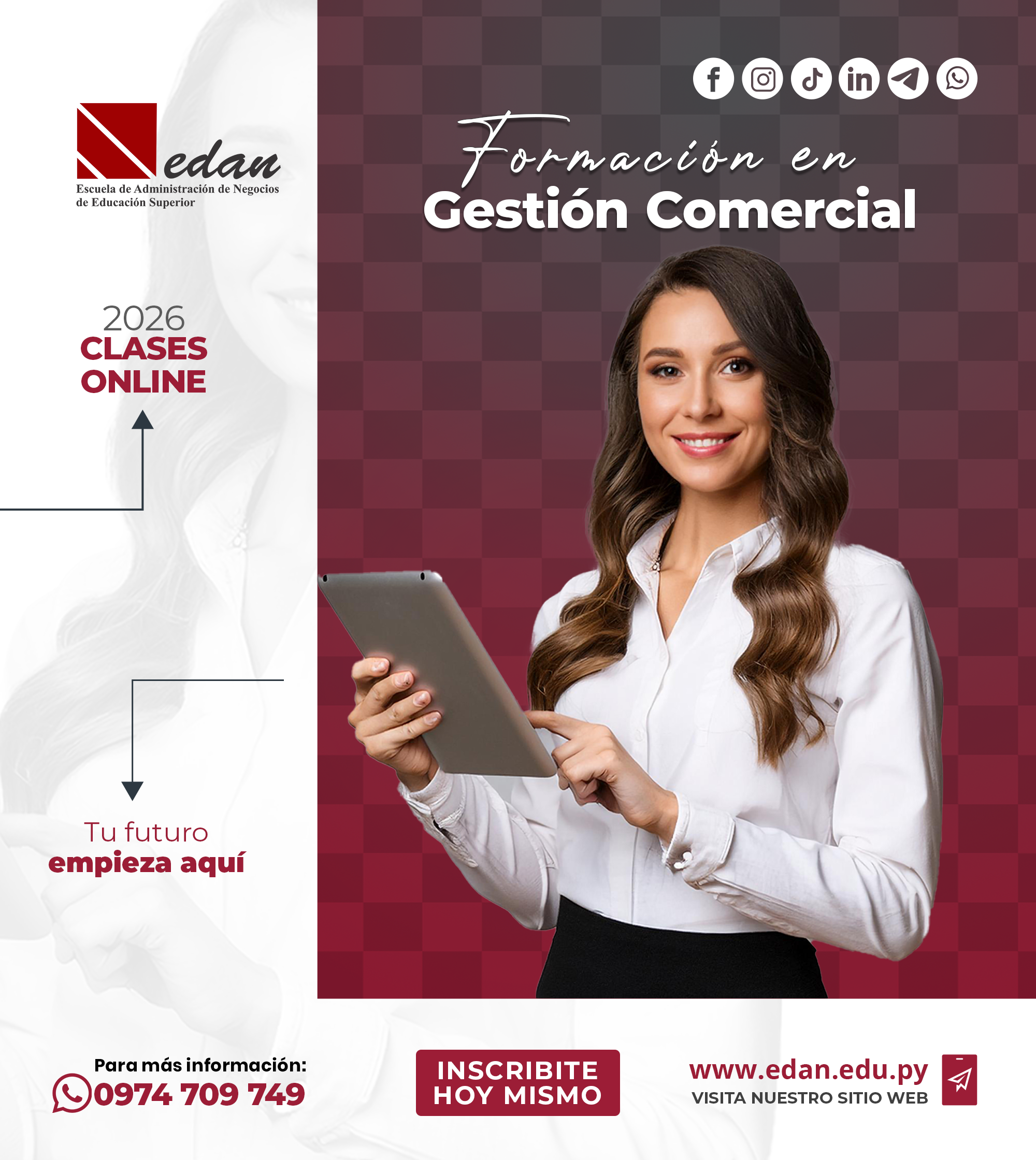 Formación en Gestión Comercial (2026)